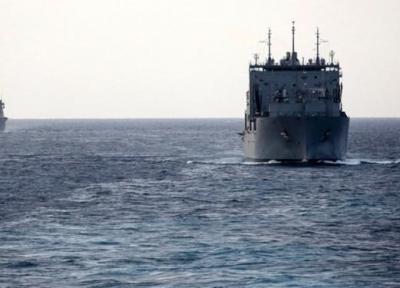یک فروند کشتی جنگی آمریکا وارد خلیج فارس شد