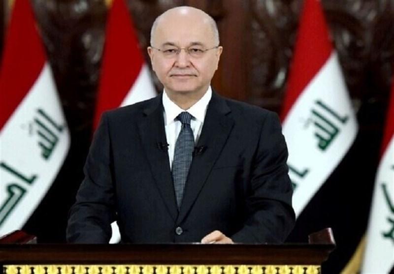 عراق، برهم صالح زمان مذاکره با آمریکا را گفت
