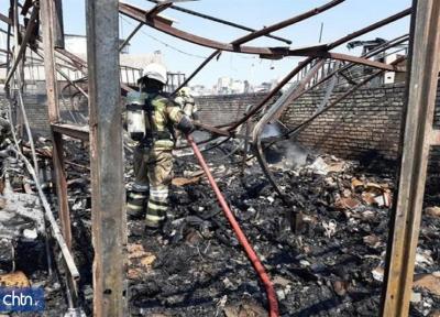 آتش سوزی بازار آسیبی به بناهای تاریخی نداشته است