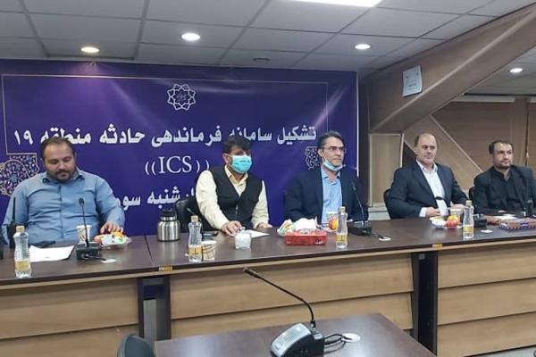 کاهش جراحات و خسارت های مراسم چهارشنبه سوری در منطقه 19